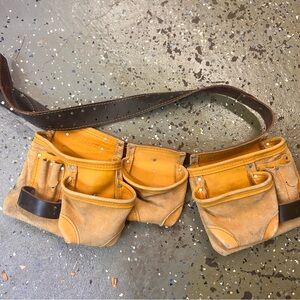Men’s AWP Leather Multi-Pocket Tool Belt